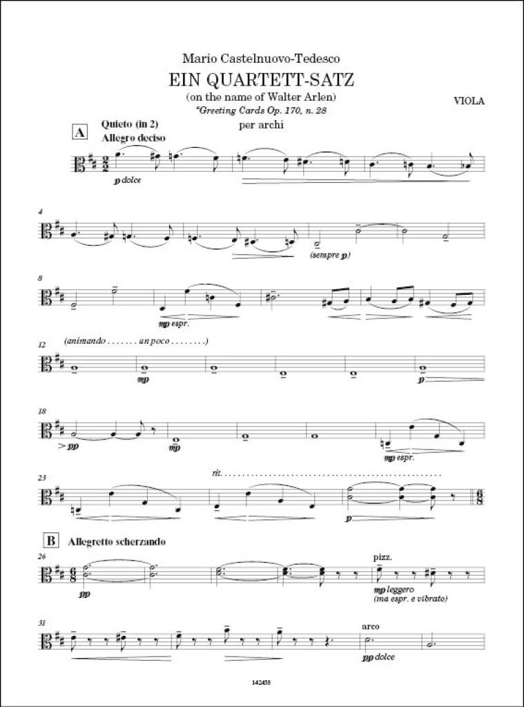 Ein Quartett-Satz